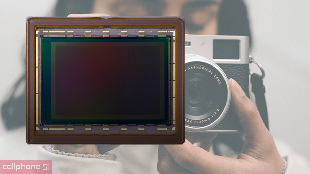 Cảm biến X-Trans CMOS 5 HR trên X100VI 