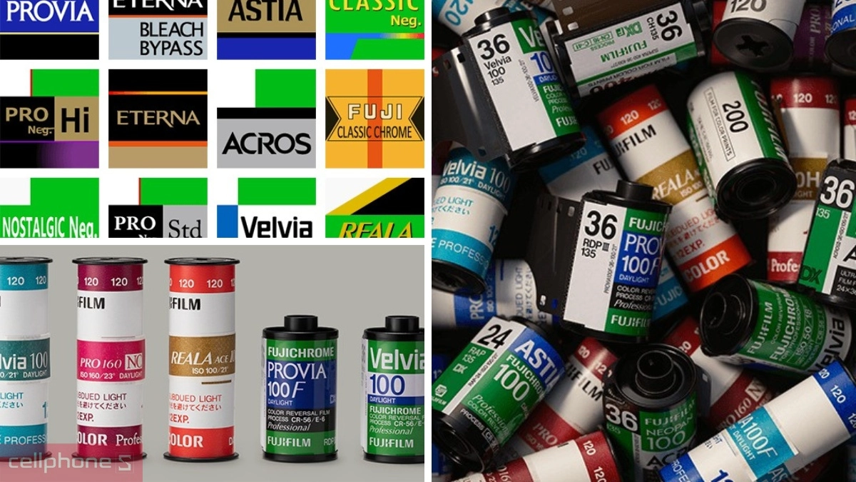 X100VI cung cấp đến 20 chế độ Film 
