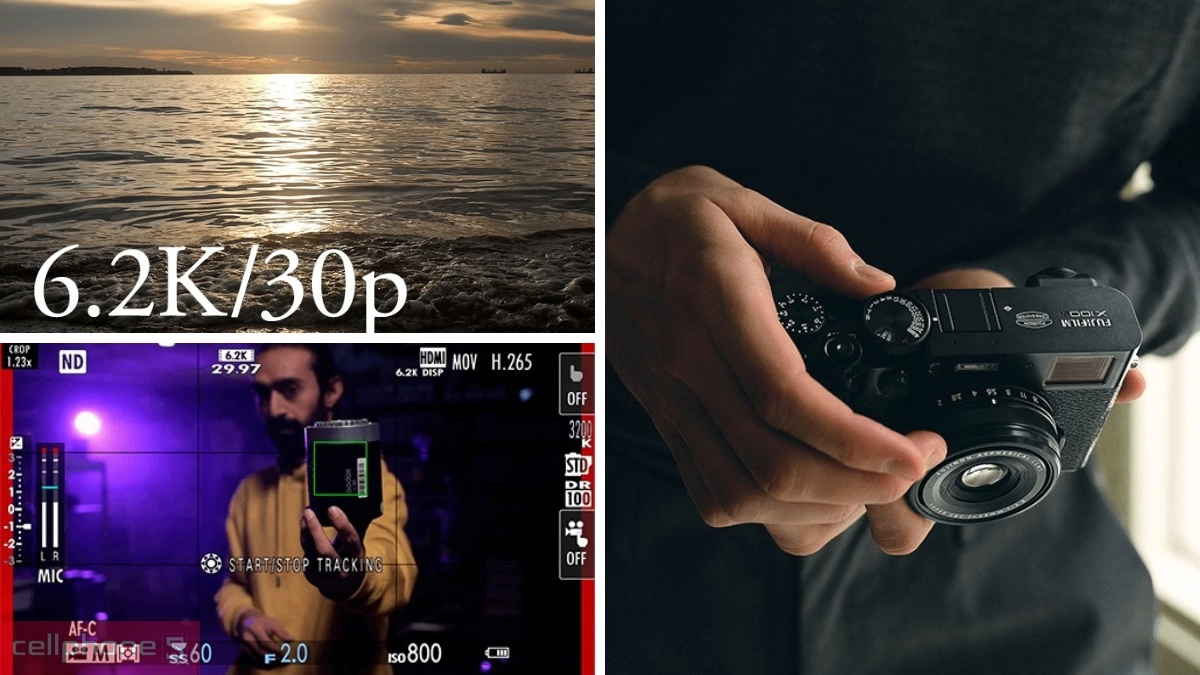 X100VI cho phép quay video 6.2K