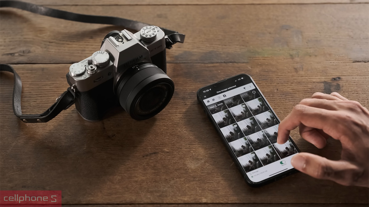 Kết nối FUJIFILM XApp nhanh chóng với máy ảnh Fujifilm XT30 III