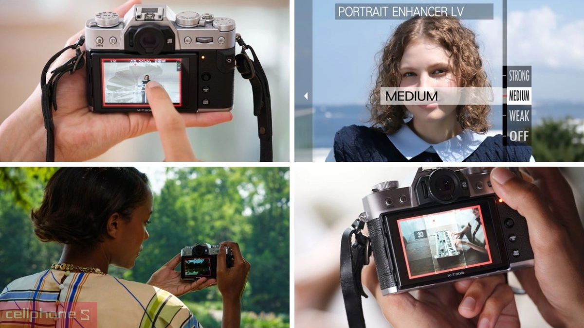 Nhiều chế độ quay video trên máy ảnh Fujifilm XT30 III