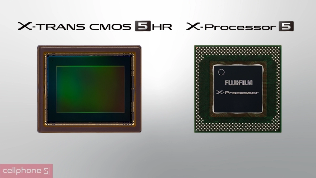 Cảm biến 40MP trên máy ảnh Fujifilm XT5