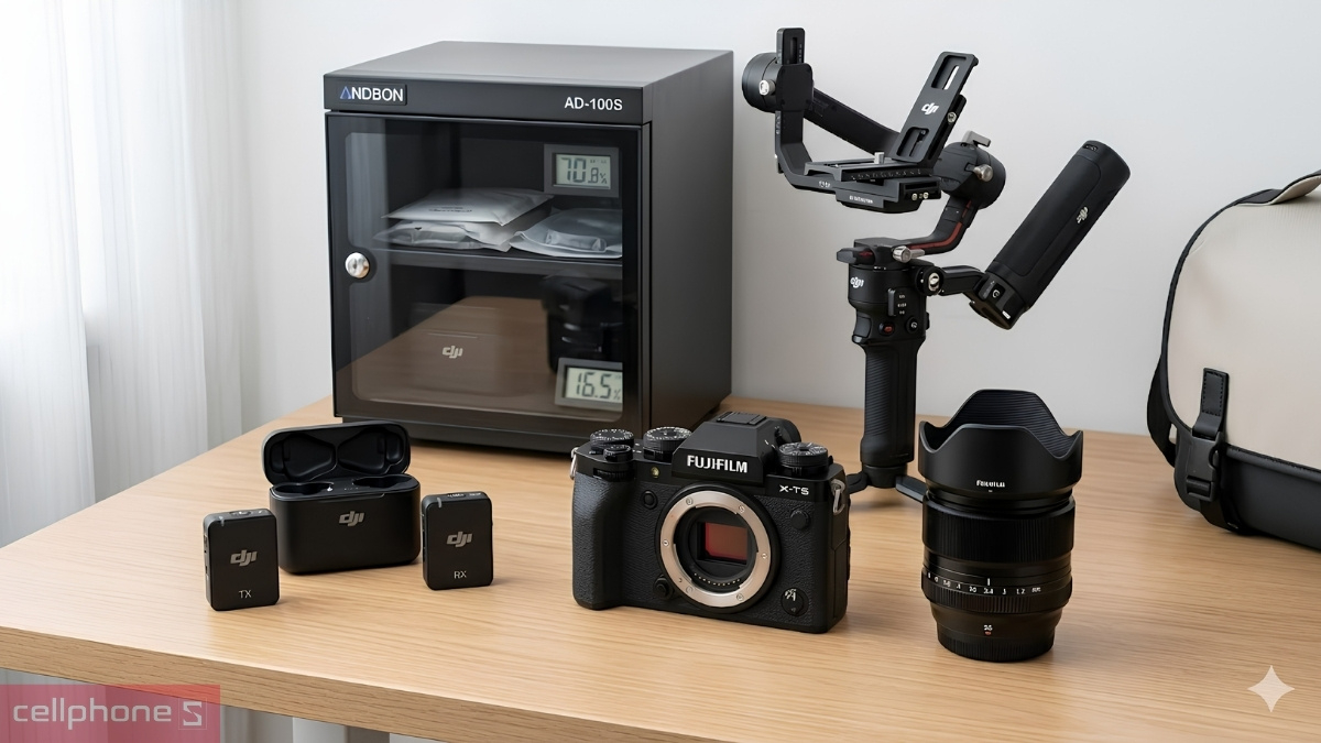 Gợi ý phụ kiện cho máy ảnh Fujifilm XT5