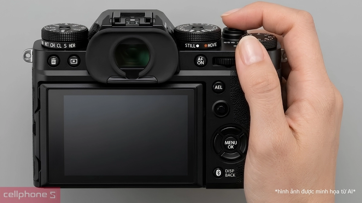Điều chỉnh thông số trên máy ảnh Fujifilm XT5