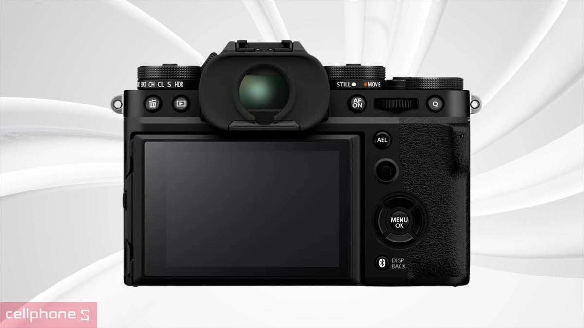 Cổng gắn đèn Flash trên máy ảnh Fujifilm XT5