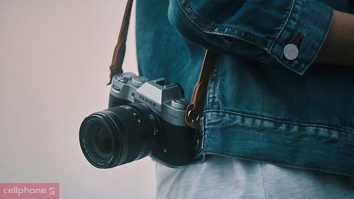 Phụ kiện dây đeo đi kèm máy ảnh Fujifilm X-T50