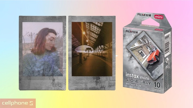 Fujifilm Instax Mini Single Pack 10 – Độ nhạy cao, màu sắc rực rỡ