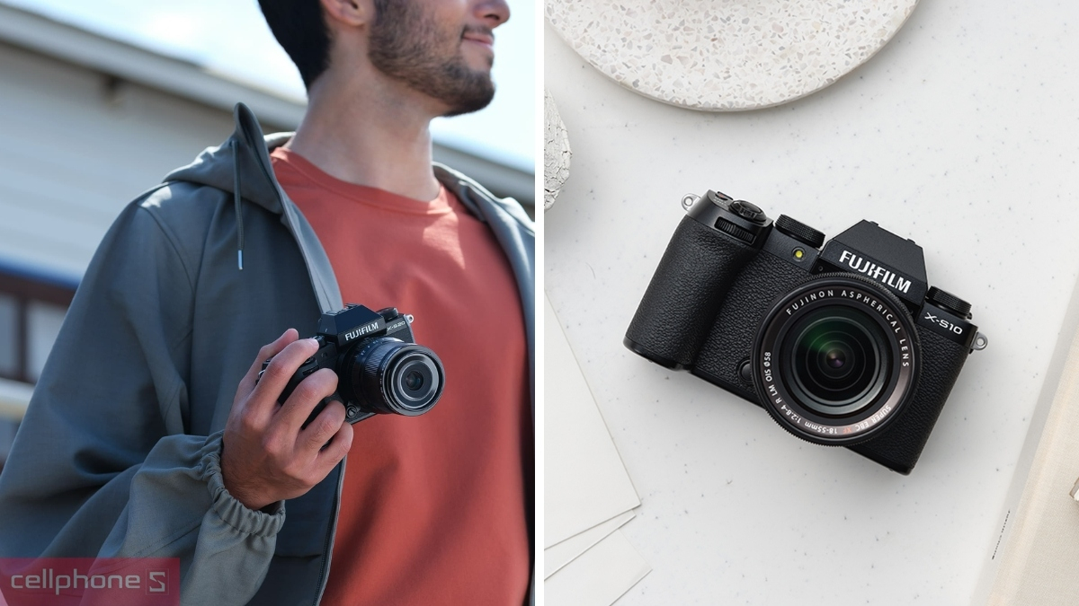 Fujifilm X-S kết hợp thiết kế dễ thao tác với khả năng chụp ảnh linh hoạt