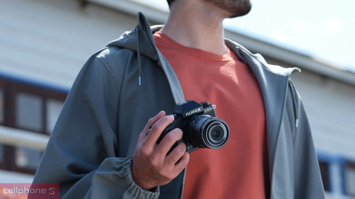 Chất lượng quay chụp cực sắc nét của máy ảnh Fujifilm X-S20