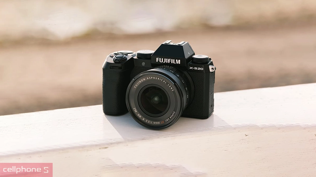 Thiết kế máy ảnh Fujifilm X-S20