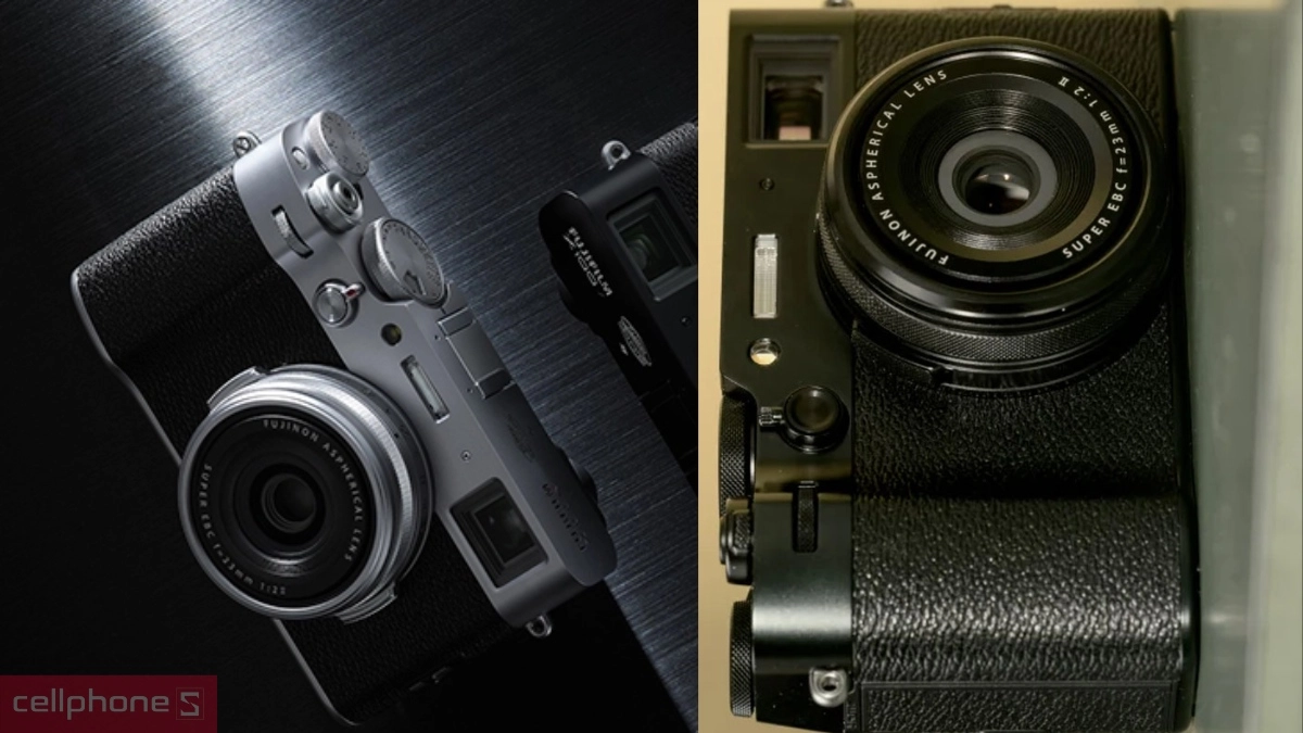 So sánh máy ảnh Fujifilm X100VI với Fujifilm X100V