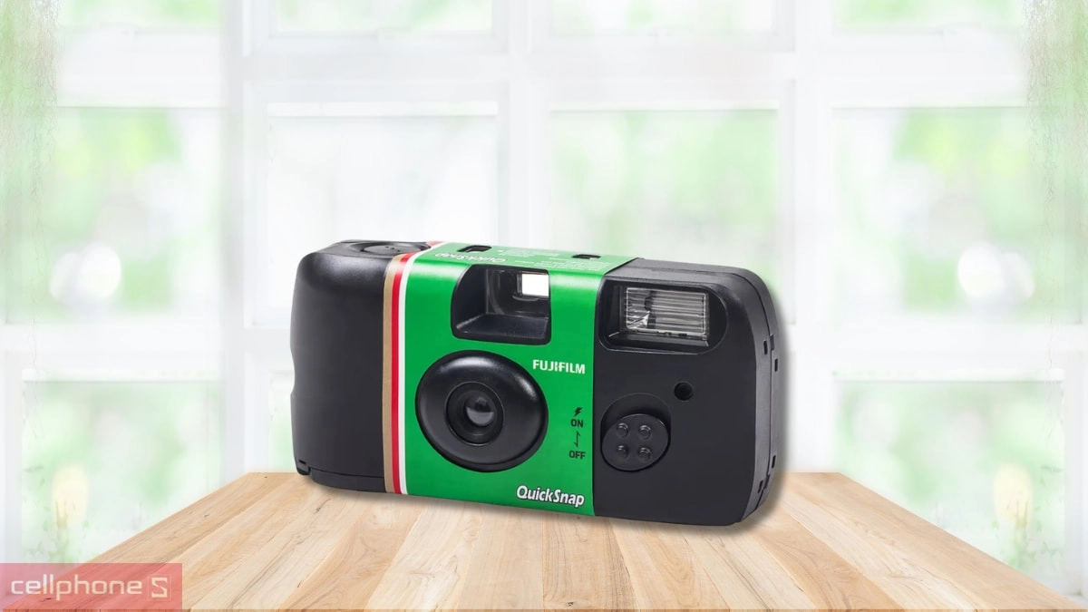 Màn trập máy ảnh phim Fujifilm Quicksnap Flash Superia 400 27Exp