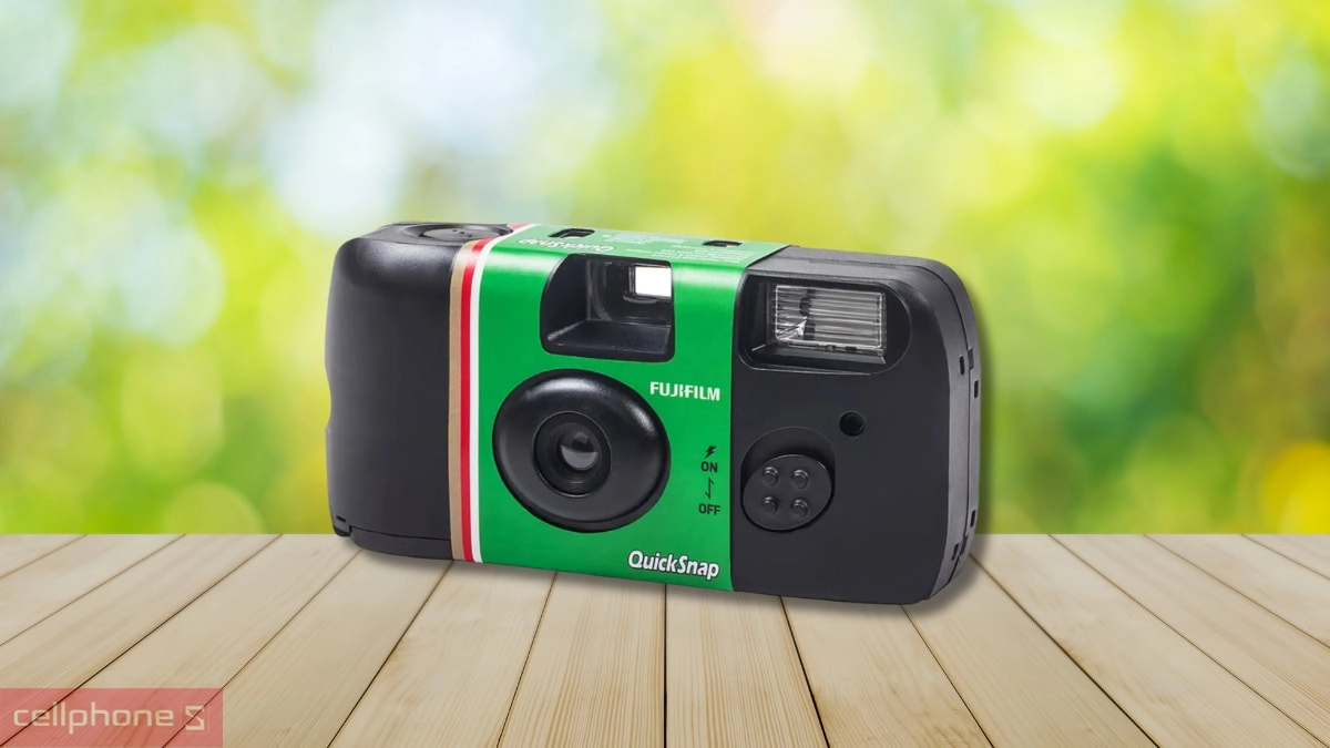 Sử dụng máy ảnh phim Fujifilm Quicksnap Flash Superia 400 27Exp