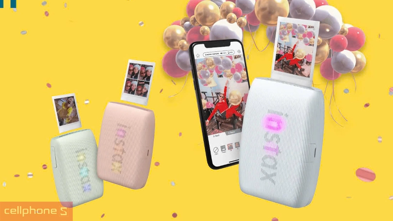 Kết nối máy in ảnh lấy liền Fujifilm Instax Mini Link 3