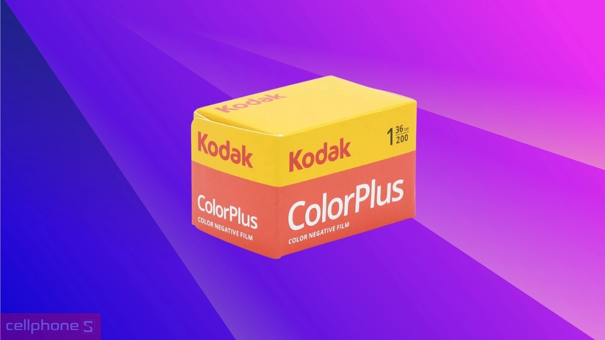 Định dạng tiêu chuẩn, hỗ trợ chụp tới 36 kiểu ảnh