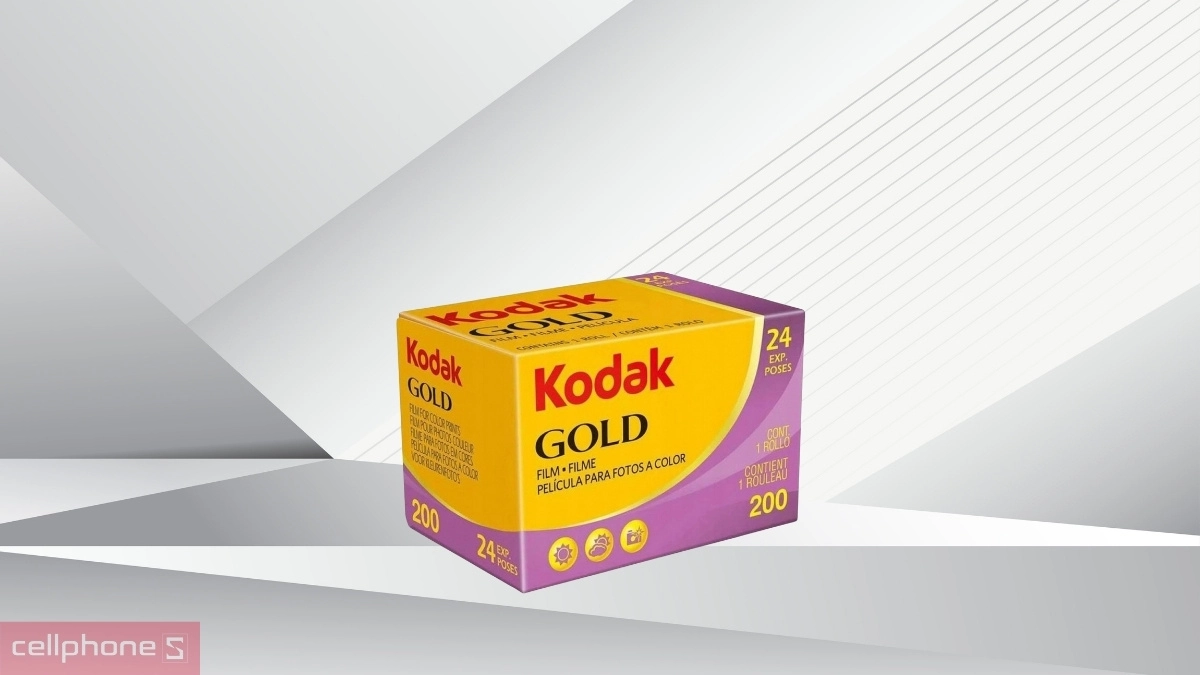 Film máy ảnh Kodak Gold 200 135-24 - Lựa chọn tốt cho ảnh chụp ban ngày