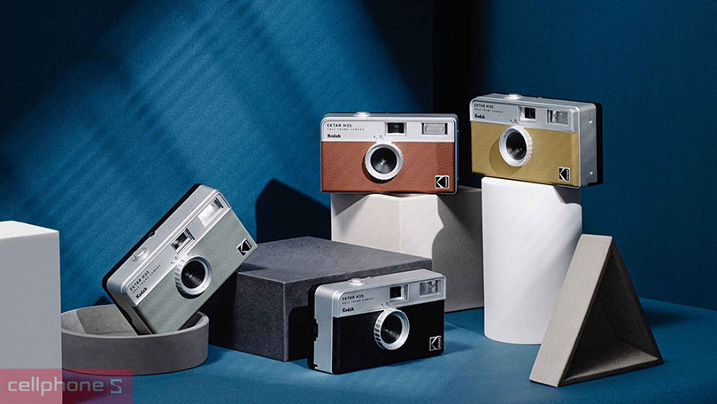 Máy ảnh Film Kodak Ektar H35N - Thiết kế thanh lịch và tiết kiệm phim