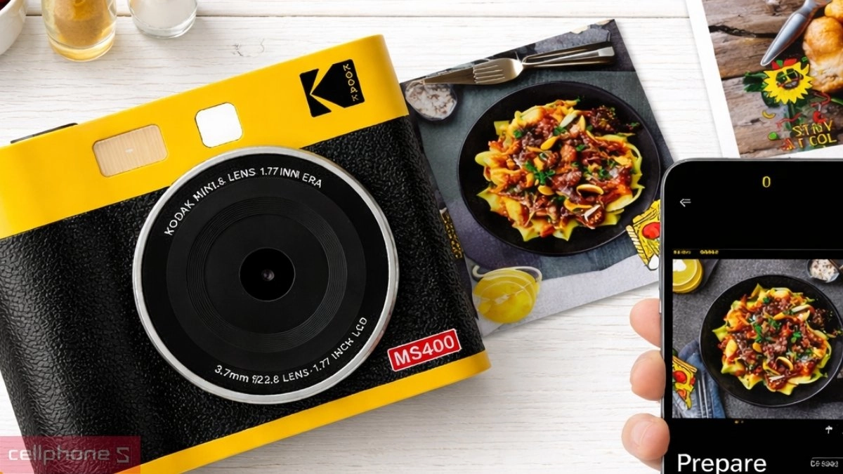 Công nghệ in màu máy ảnh Kodak Mini 4 ERA MS400