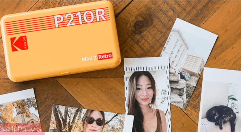Máy In Ảnh Kodak Mini 2 P210R - Bundle 60 tấm ảnh - lưu giữ mọi khoảnh khắc