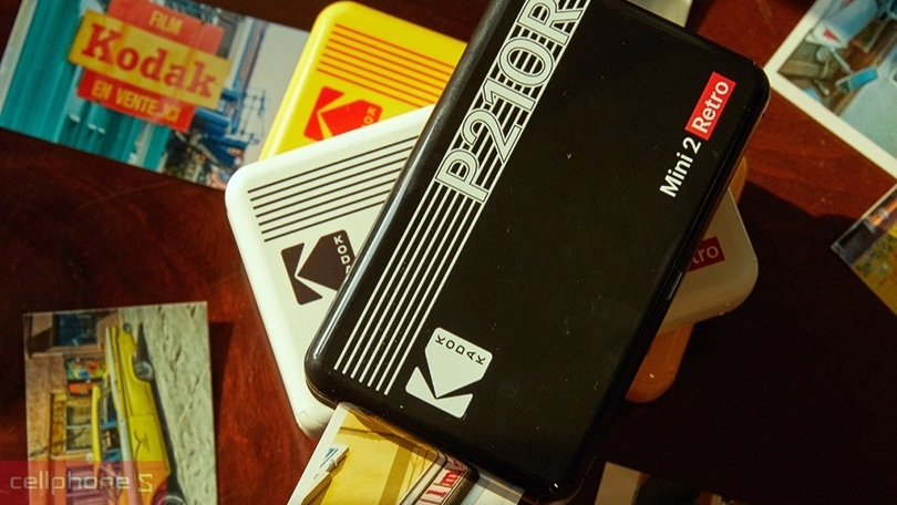 Máy in ảnh Kodak Mini 2 P210R - Combo - In dễ dàng, ảnh chất lượng cao 