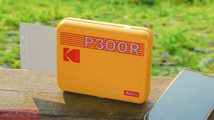 Máy in ảnh Kodak Mini 3 P300R - In ảnh lấy liền chất lượng cao