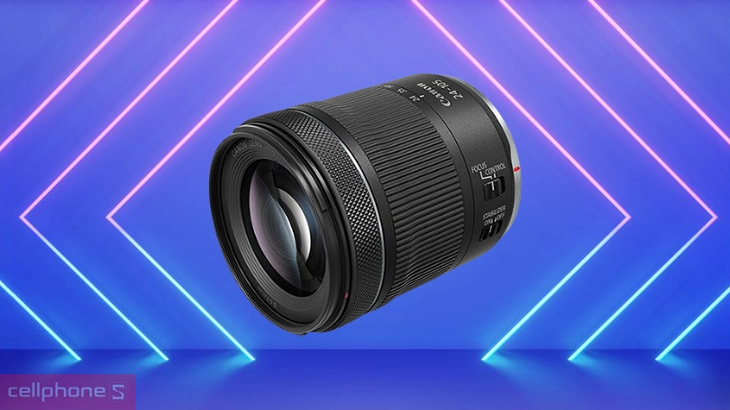 Chống rung Lens máy ảnh Canon RF24-105mm f/4-7.1 IS STM