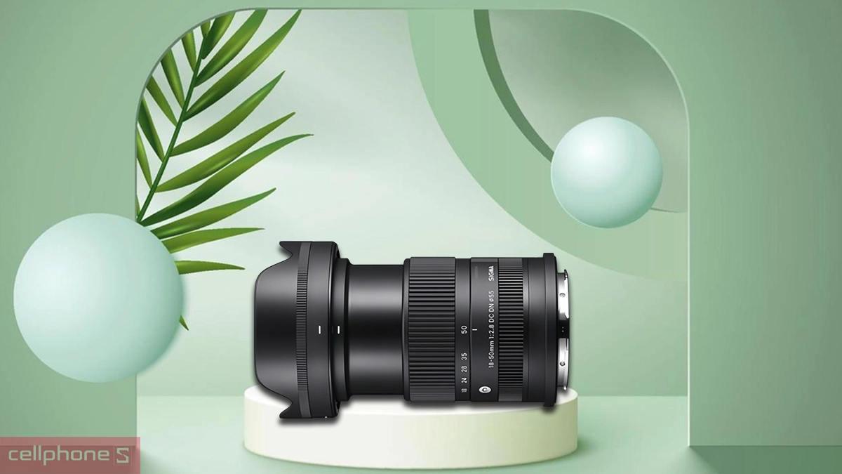 Khẩu độ Lens Sigma 18-50mm F2.8 DC DN Contemporary for Fujifilm X