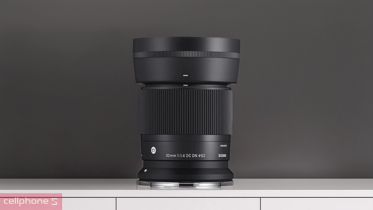 Thiết kế Lens Sigma 30mm F1.4 DC DN Contemporary for Canon RF