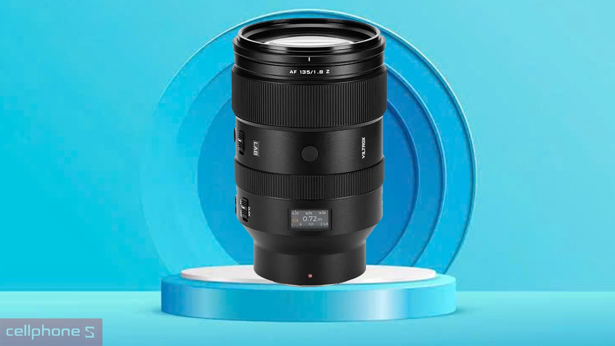 Hệ thống lấy nét Lens Viltrox AF 135mm F1.8 LAB ngàm Nikon Z