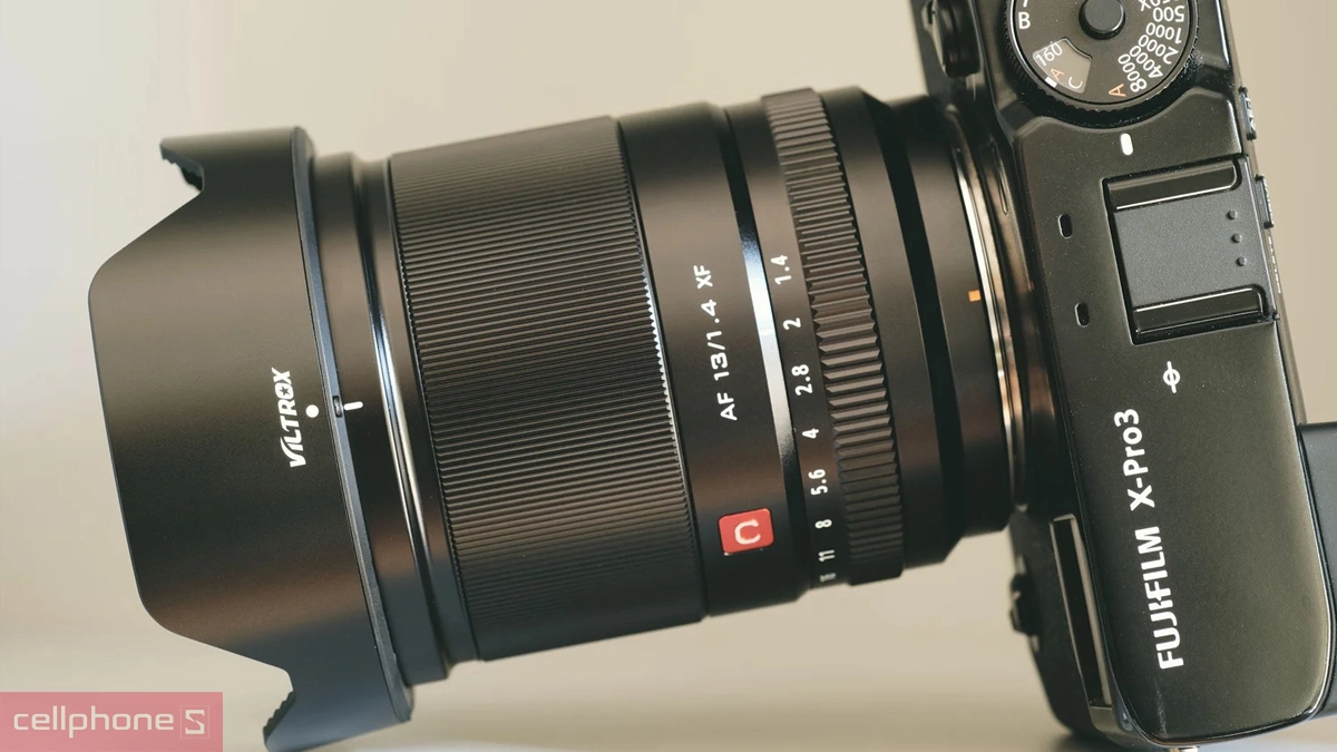 Thiết kế quang học Lens Viltrox AF 13mm F1.4 ngàm Fujifilm X