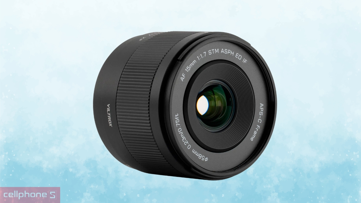 Khẩu độ Lens Viltrox AF 15mm F1.7 ngàm Fujifilm X