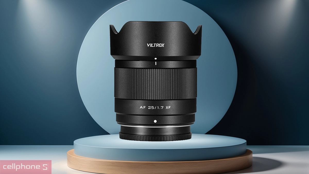 Khẩu độ lớn Lens Viltrox AF 25mm F1.7 ngàm Fujifilm X