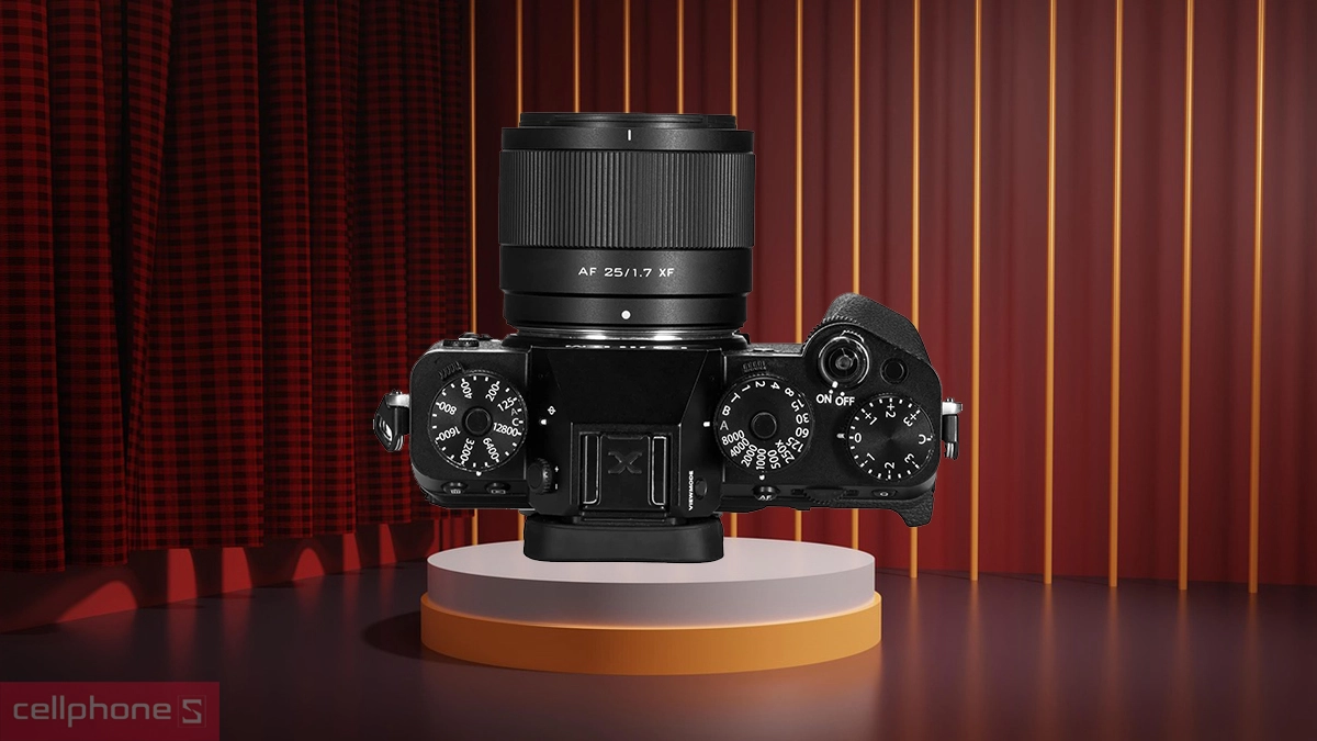 Hệ thống lấy nét Lens Viltrox AF 25mm F1.7 ngàm Fujifilm X