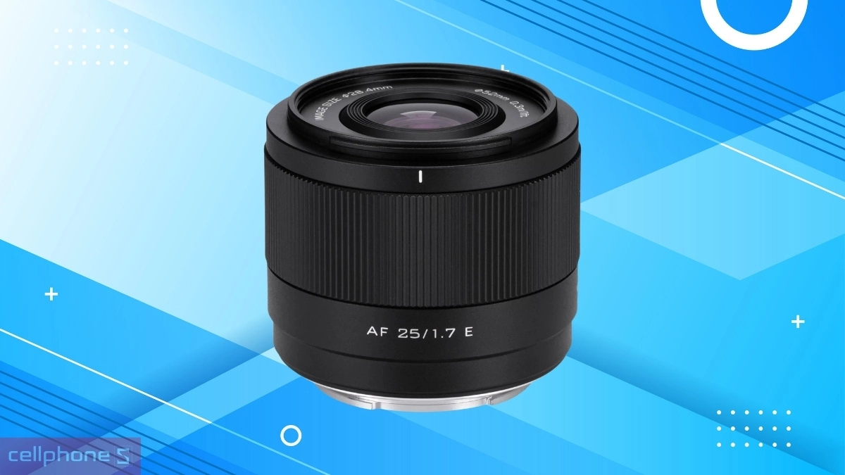Khẩu độ Lens Viltrox AF 25mm F/1.7 ngàm Sony E