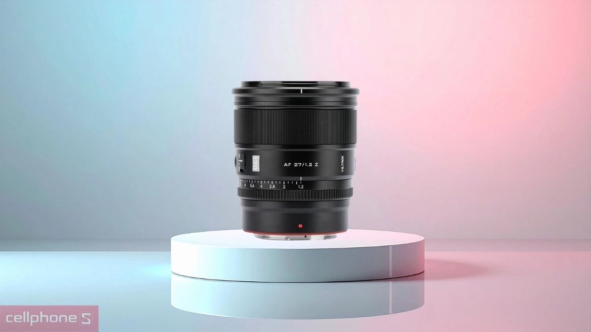 Khẩu độ Lens Viltrox AF 27mm F1.2 Pro ngàm Nikon Z