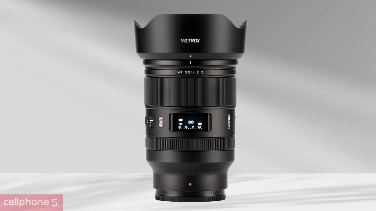 Khẩu độ Lens Viltrox AF 35mm F1-2 Lab ngàm Nikon Z