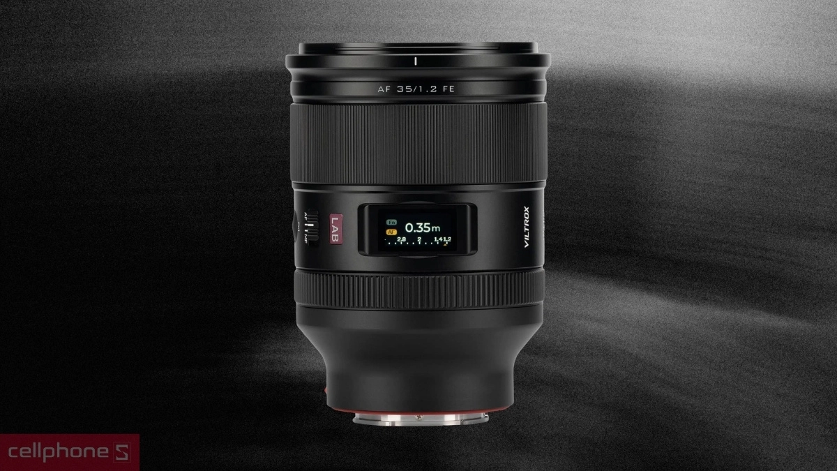 Khẩu độ Lens Viltrox AF 35mm F1.2 LAB ngàm Sony FE
