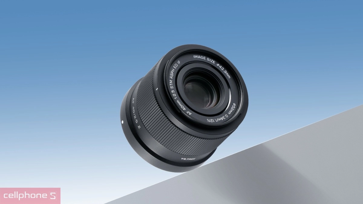 Ống kính Viltrox AF 40mm F2.5 ngàm Nikon Z sở hữu khẩu độ f/2.5 - f/16