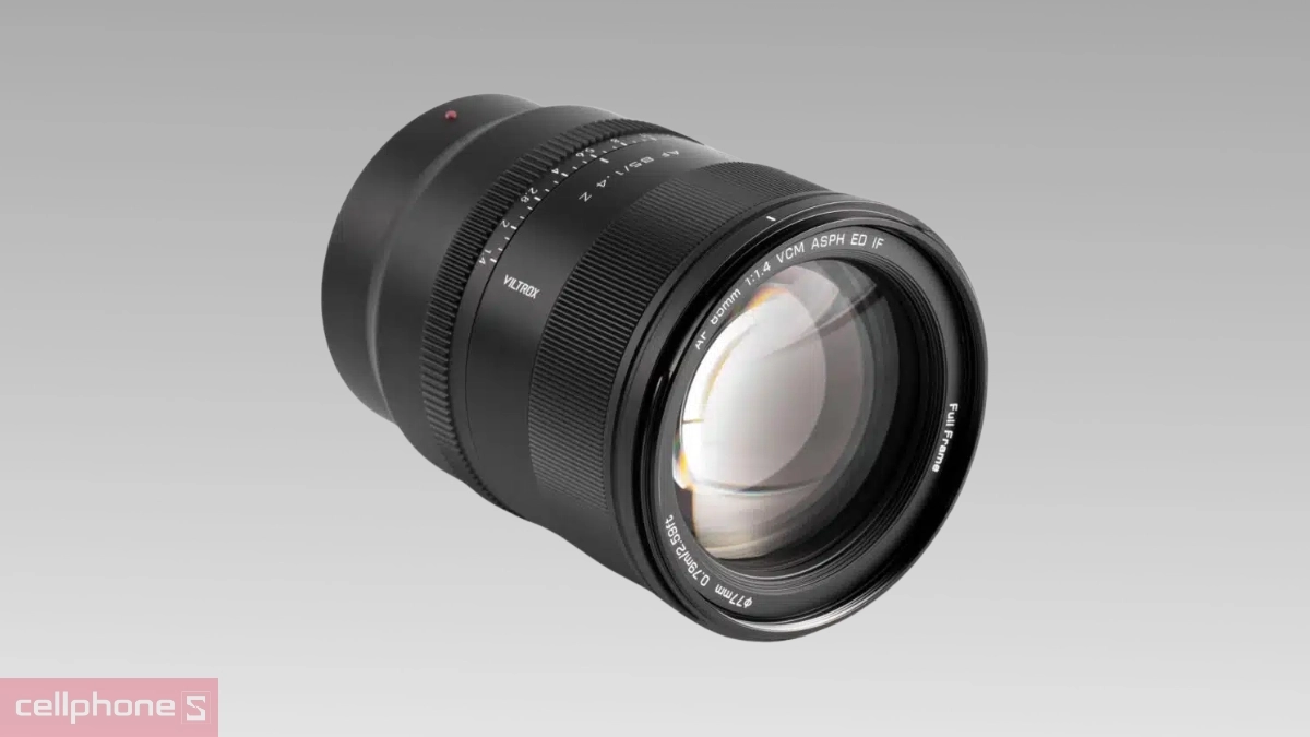 Thiết kế Lens Viltrox AF 85mm F1.4 Pro ngàm Nikon Z