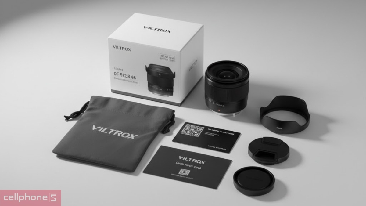 Thiết kế Air Lens Viltrox AF 9mm F2.8 ngàm Fujifilm X