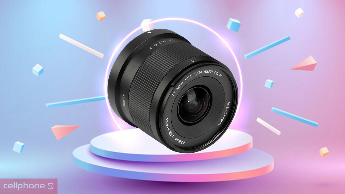 Thiết kế dòng Air Lens Viltrox AF 9mm F2.8 ngàm Nikon Z