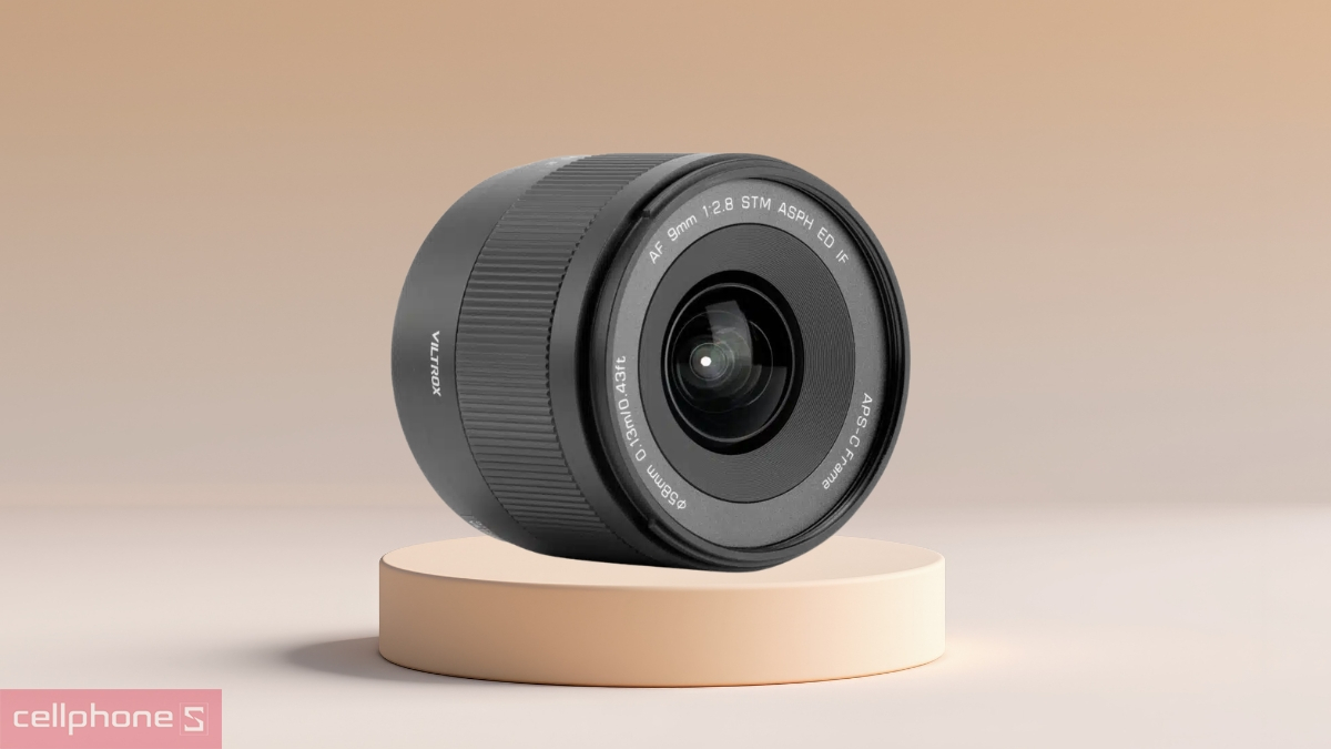 Tính linh hoạt cao Lens Viltrox AF 9mm F2.8 ngàm Sony E