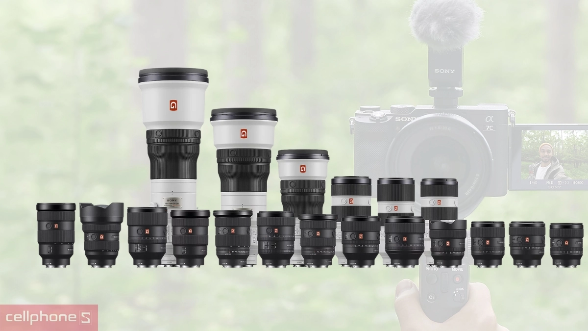 Các dòng lens Sony G Master hỗ trợ nâng cao chất lượng ảnh