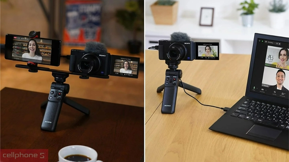 Sony Vlog tối ưu cho quay video, livestream và làm nội dung số