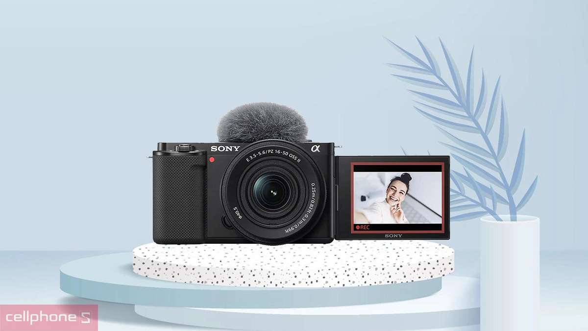Thiết kế máy ảnh Sony ZV-E10K