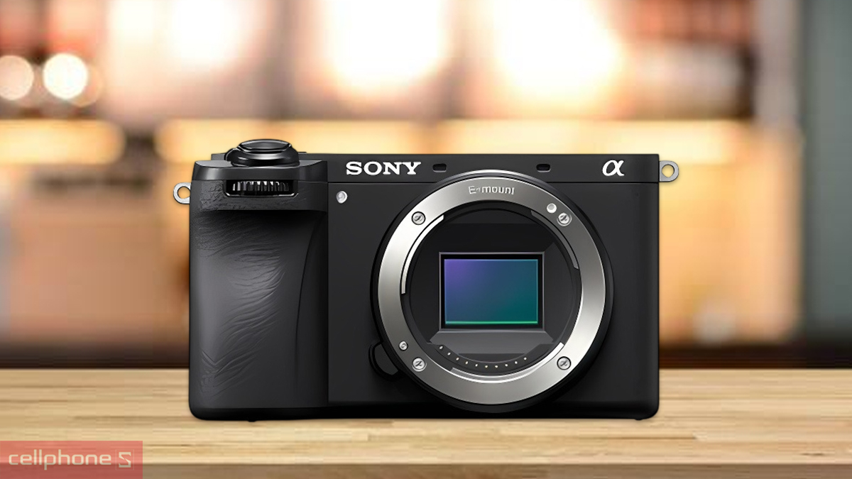 Thiết bị tương thích với các lens ngàm Sony E-mount