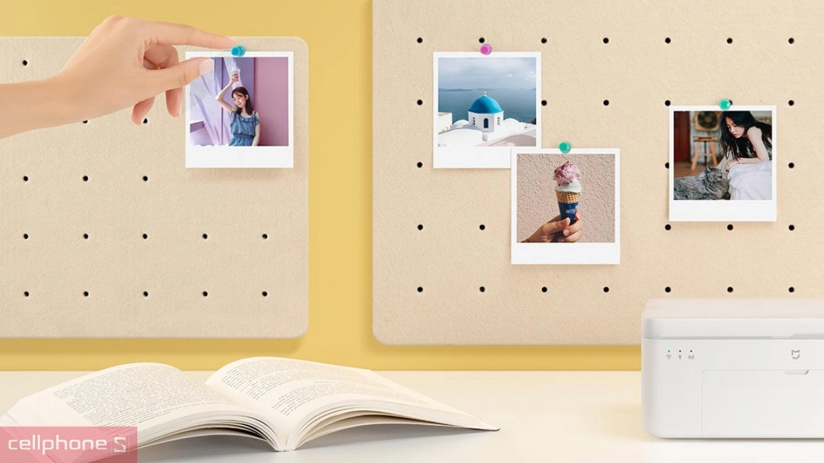 Công nghệ màn bảo vệ ảnh trên máy in ảnh cầm tay Xiaomi 1S