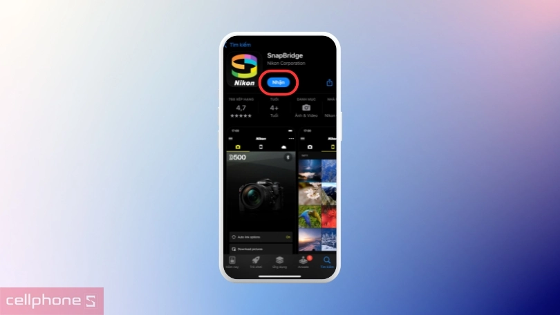 Hướng dẫn kết nối Máy ảnh Nikon Z FC Kit kèm ống kính Z DX 16-50mm F3.5-6.3 VR với ứng dụng SnapBridge