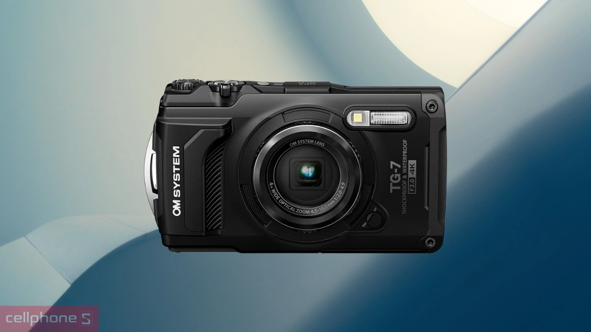 Thiết kế máy ảnh OM System Tough TG-7