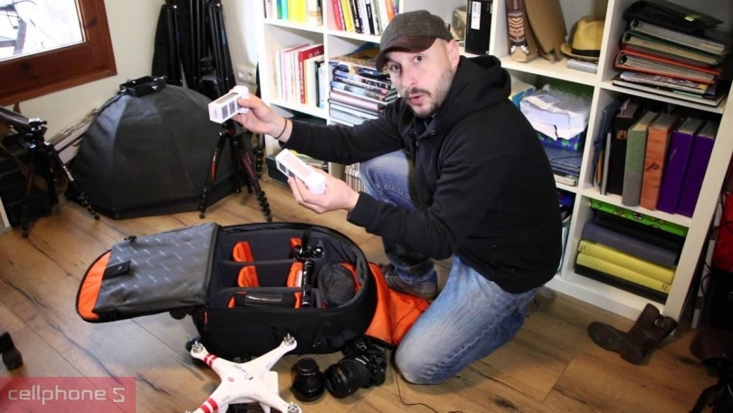 Balo máy ảnh dạng vali kéo